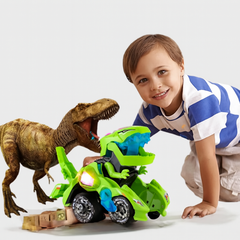 BowLift | BotCar – Transformable Robot Toy Car with Lights and Sounds