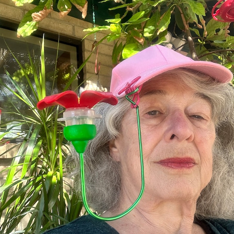 BowLift | Hat Clip Hummingbird Feeder