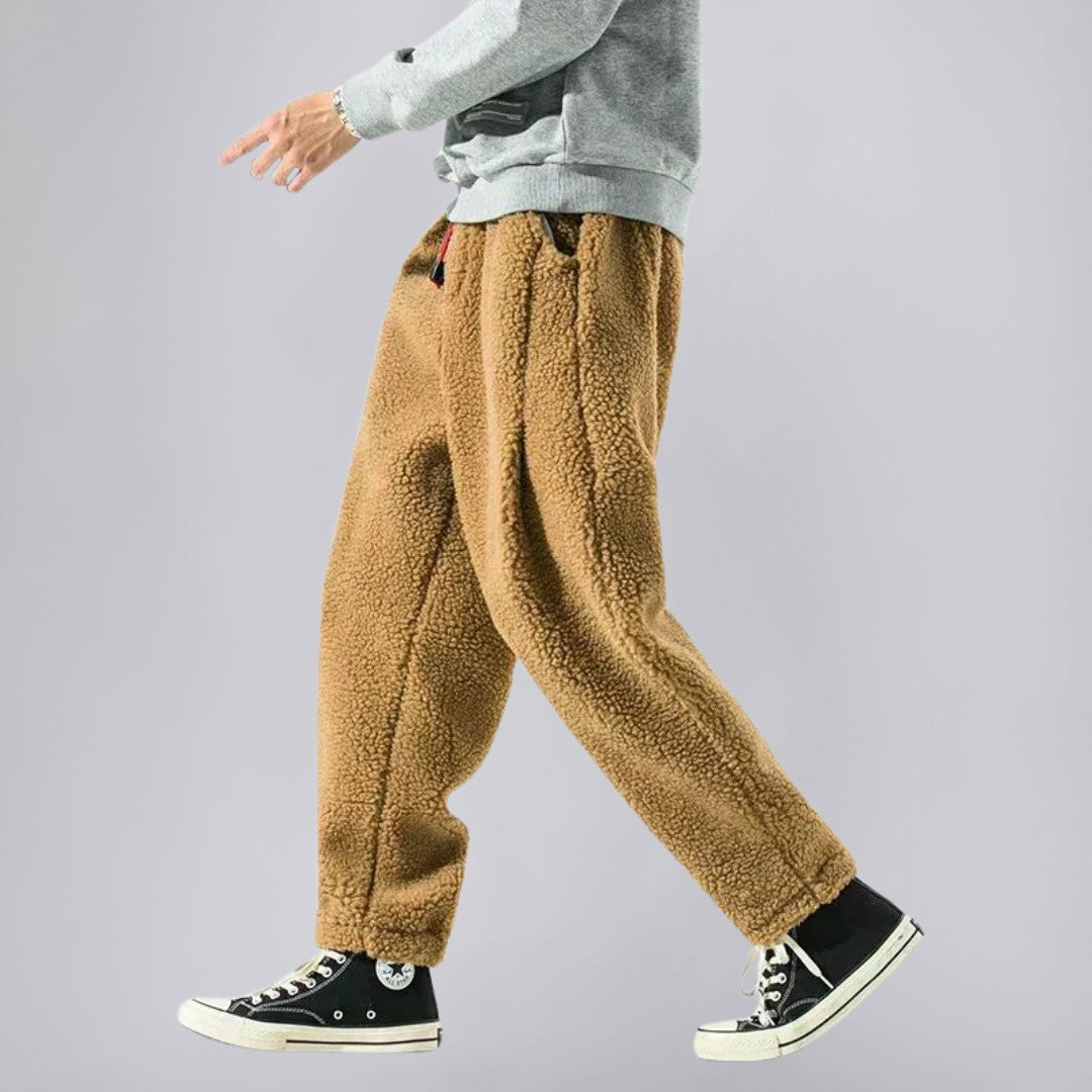 Wool Trousers in Premium Lamb Wool