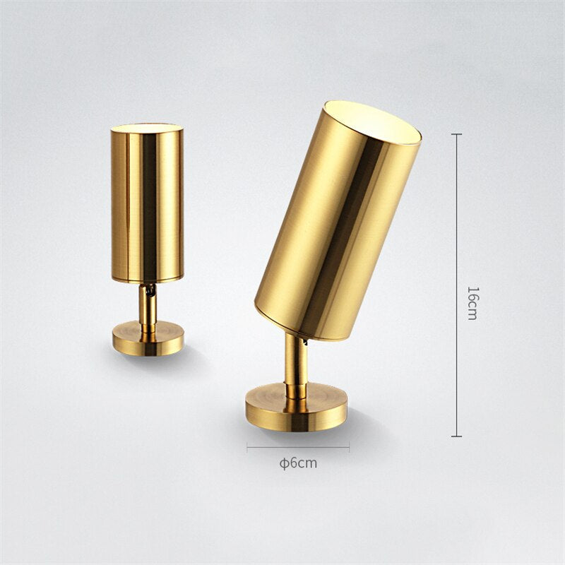 BowLift | Nordic Brass Gold Spotlight - 5W/10W Led -Lamp