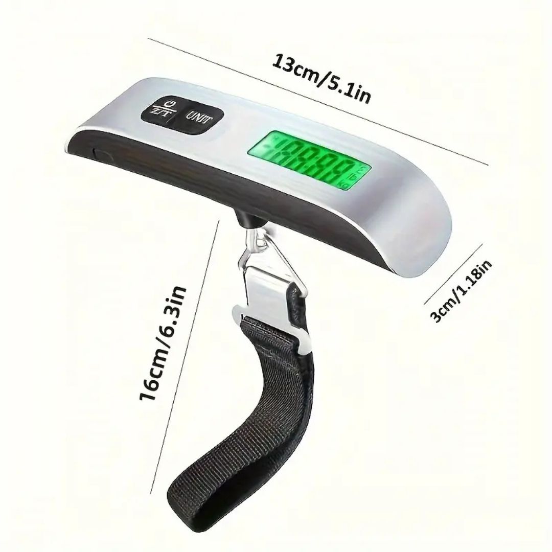 WeighMate – Digital Hanging Luggage & Parcel Scale