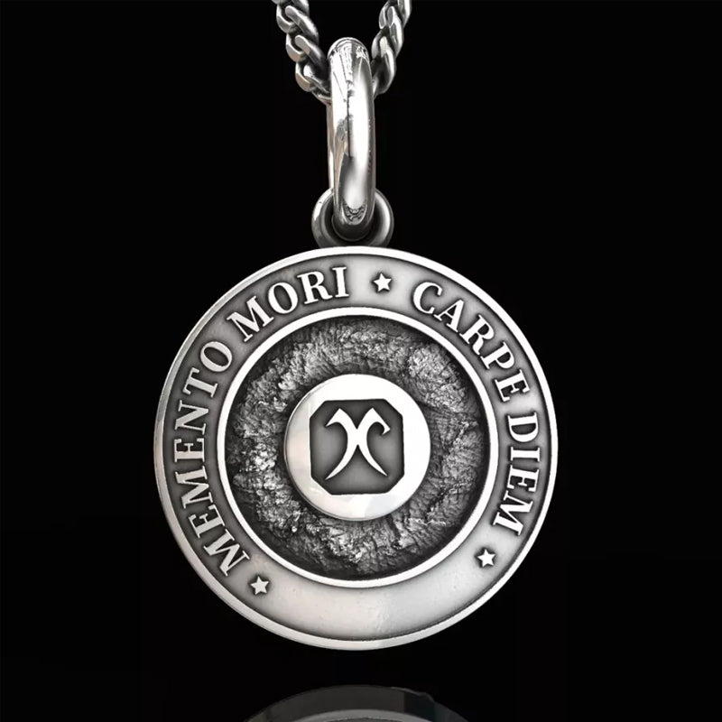 BowLift | Memento Mori Skull Pendant