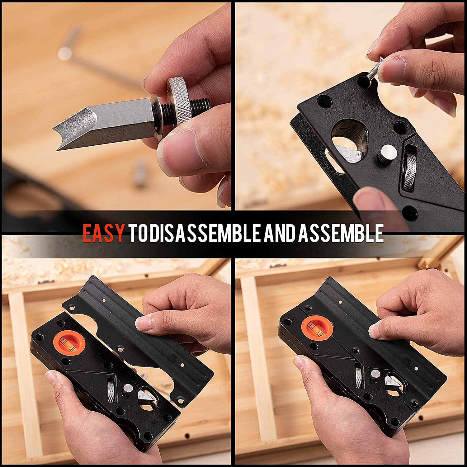 BowLift | Chamfer Plane - Woodworking Edge Corner Flattening Tool