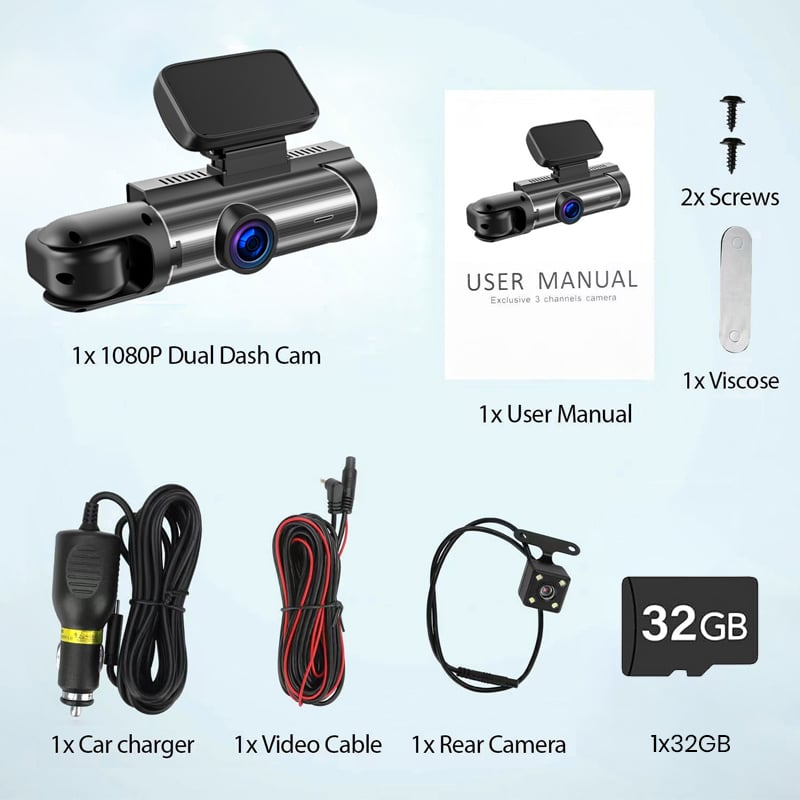 BowLift | Front & Rear Dashcam