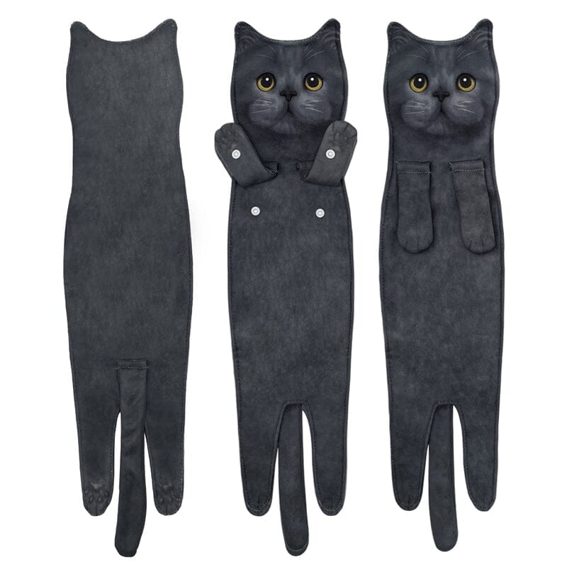 BowLift | Cute Cat Hand Towel