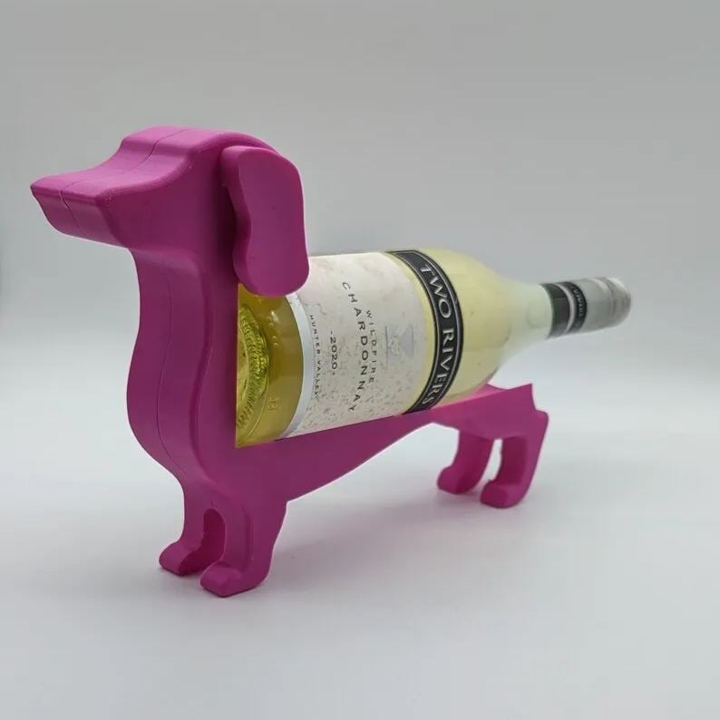 BowLift | Dachshund Wine Bottle Holder