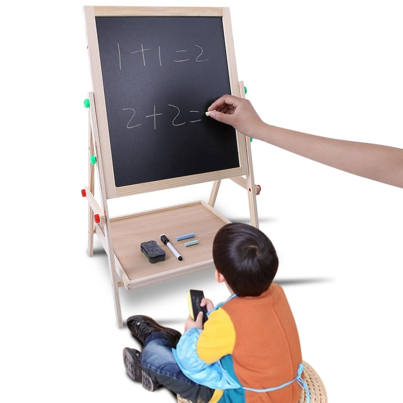 BowLift | Creative children's easel with blackboard & whiteboard