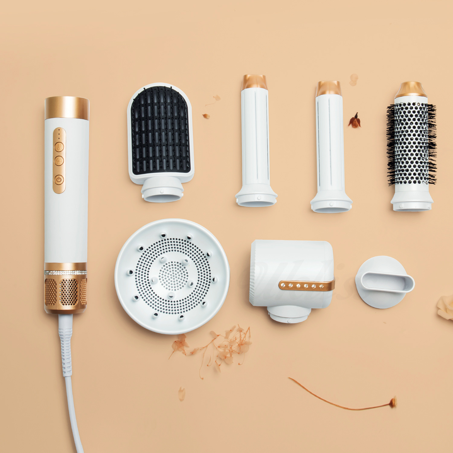 BowLift | 7-in-1 Airwrap Hair Styler | Multi-Functional Styling Tool for Curls, Waves & Straightening