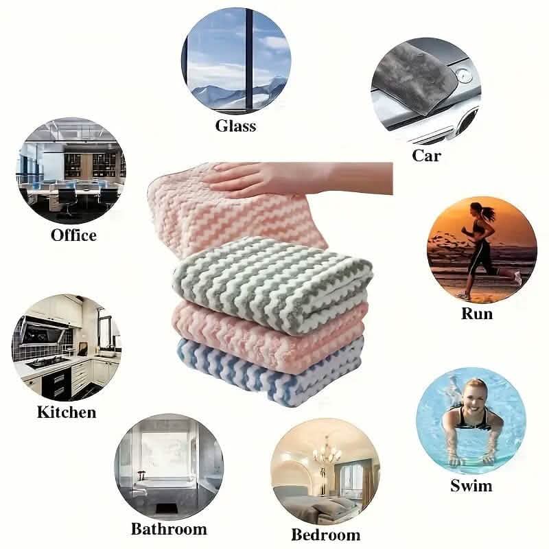 BowLift | 5-Pack: Ultra-soft microfiber dish towels