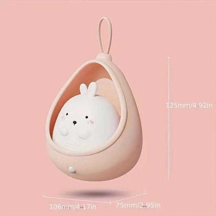 BowLift | PurrLight – Cute Animal Night Light LED Bedside Lamp for Kids