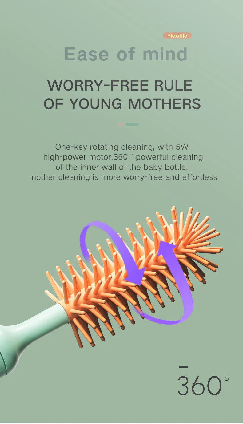 BowLift | Electric Baby Bottle Brush