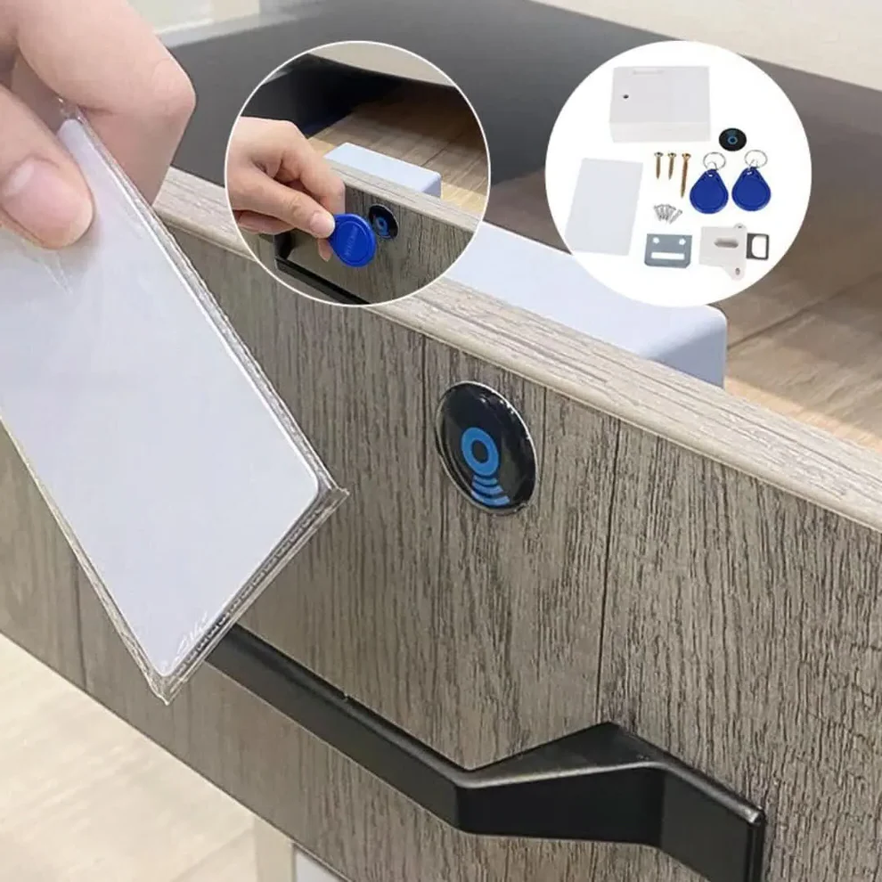 BowLift | Electronic Lock Wooden Drawer Cabinet