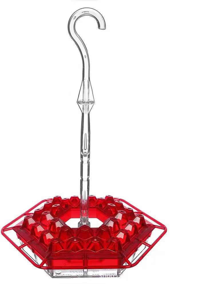 BowLift | Ant Proof Hummingbird Feeder | 30 Feeding Ports, UV Resistant & Ideal for Outdoor Bird Watching