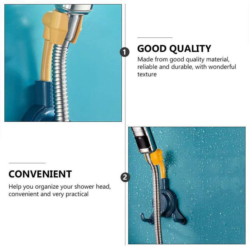 BowLift | Shower shelf with hooks