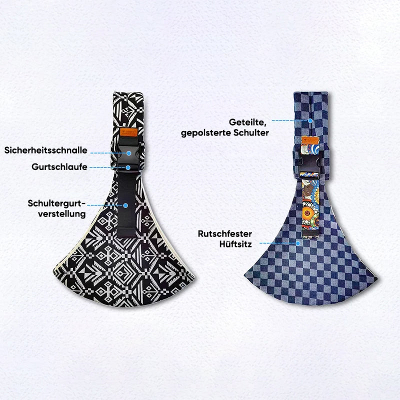 BowLift | Ergonomic Baby and Toddler Carrier with Hip Support – Adjustable and Compact