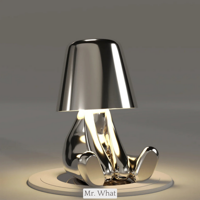 BowLift | 5 Brothers Wireless Table Lamp – Rechargeable LED Designer Lamp with Dimmable Light (Warm White)