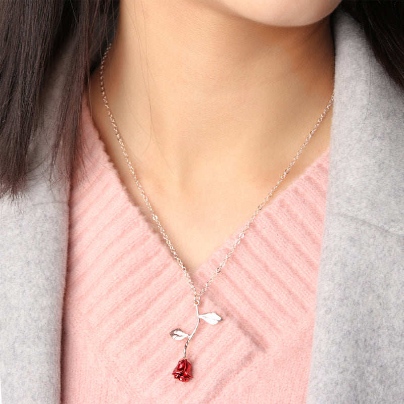 BowLift | 3D Rose Pendant Necklace