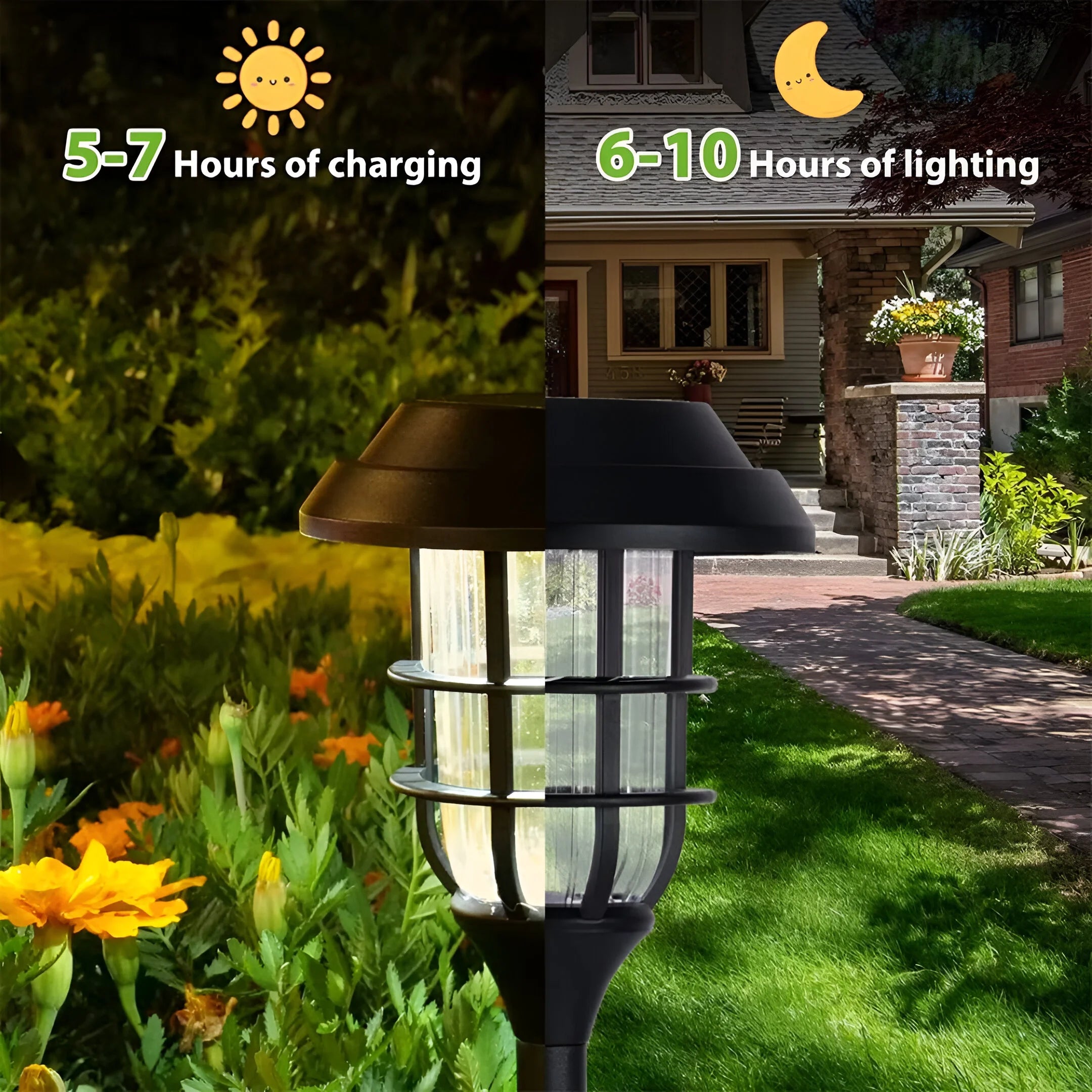 LumiPillar – Solar LED Pathway Garden Light