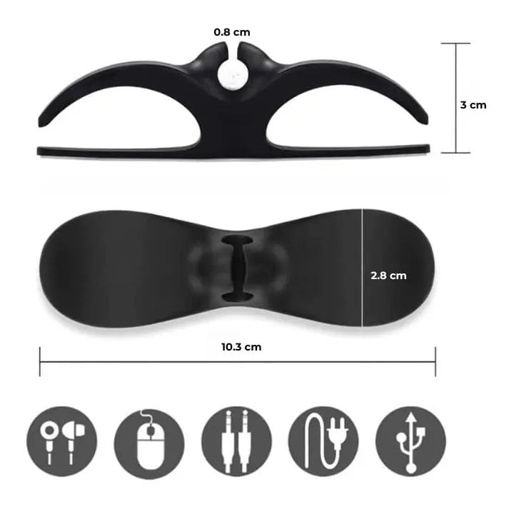 BowLift | 5+5 Self-adhesive cable organizer