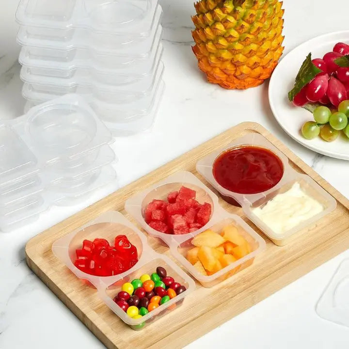 BowLift | 5+5 | Leak-proof double container for sauces & snacks