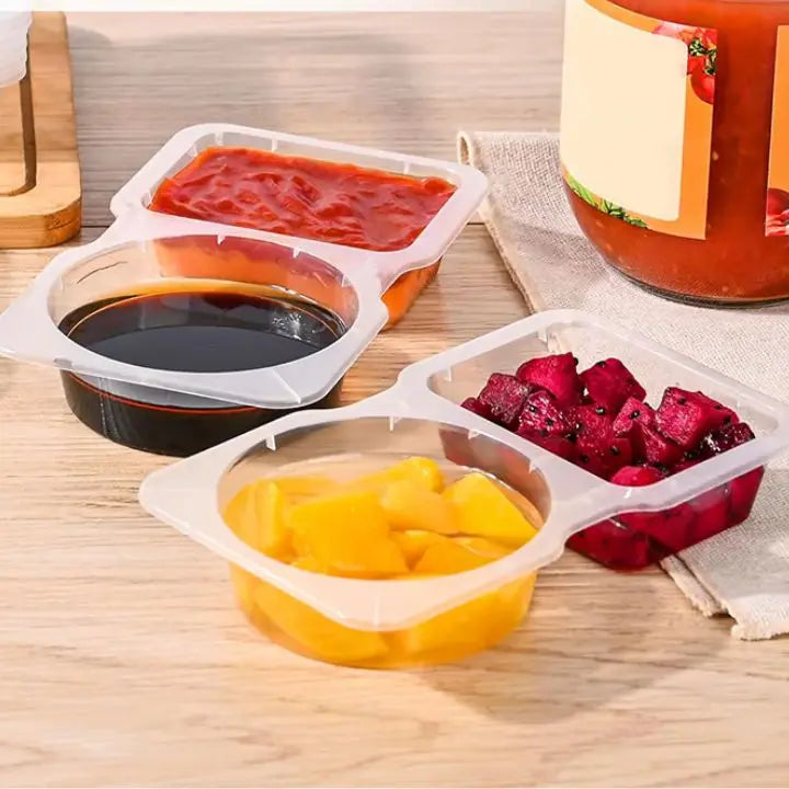 BowLift | 5+5 | Leak-proof double container for sauces & snacks