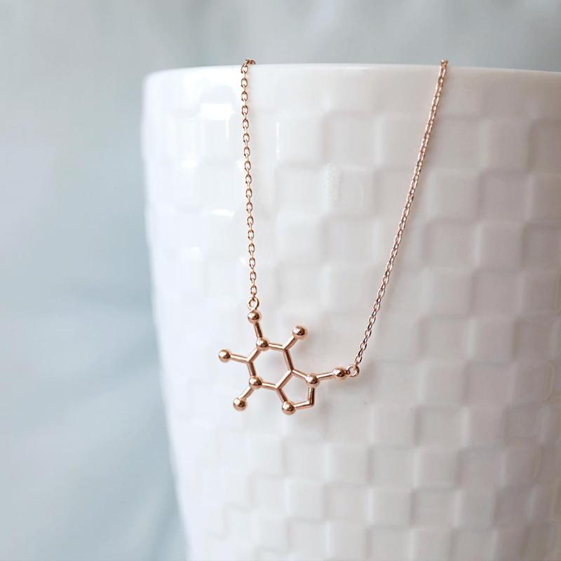 BowLift | Chemical Molecule Pendant Necklace