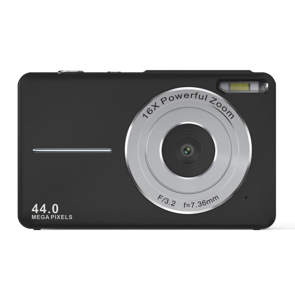 BowLift | Portable Digital Camera 1080P 44MP with 16X Zoom β Compact Vlogging Camera with LCD Screen, Rechargeable, Perfect for Teens and Students