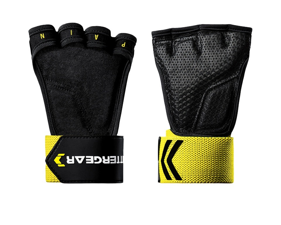 BowLift | GripFit Wrist Gloves - Non-Slip, Anti-Callous Pull-Up Grips