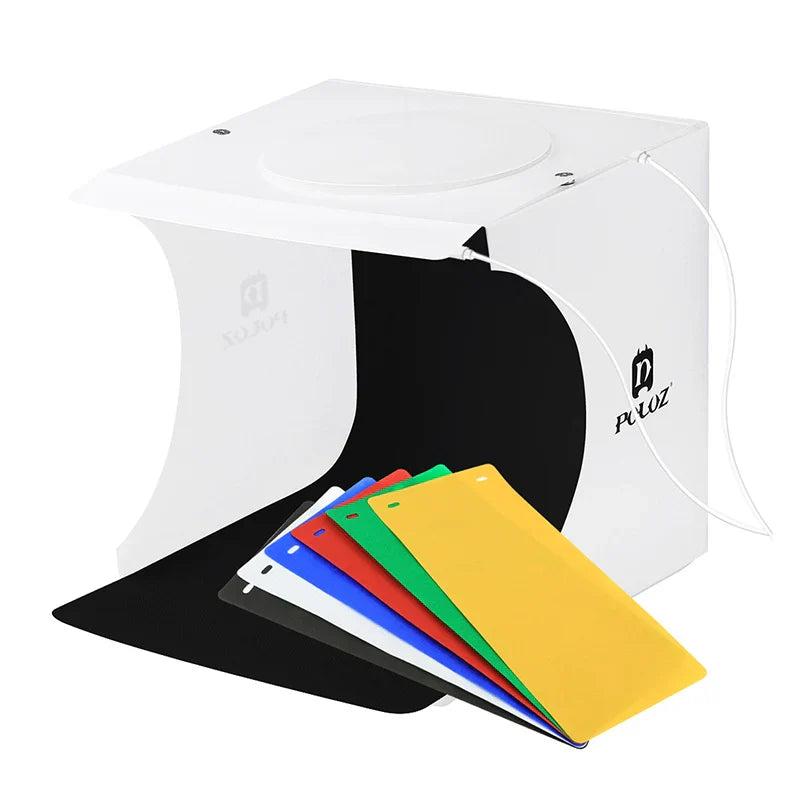 BowLift | 23cm Mini Photo Studio Lightbox with Soft Light for Stunning Jewelry & Product Shots