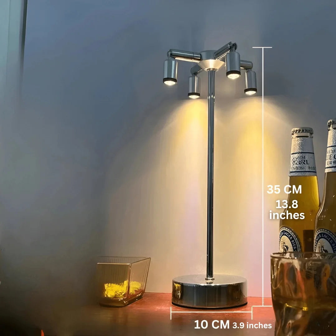 NocturaGlow – Touch Dimmable Cordless LED Table Lamp