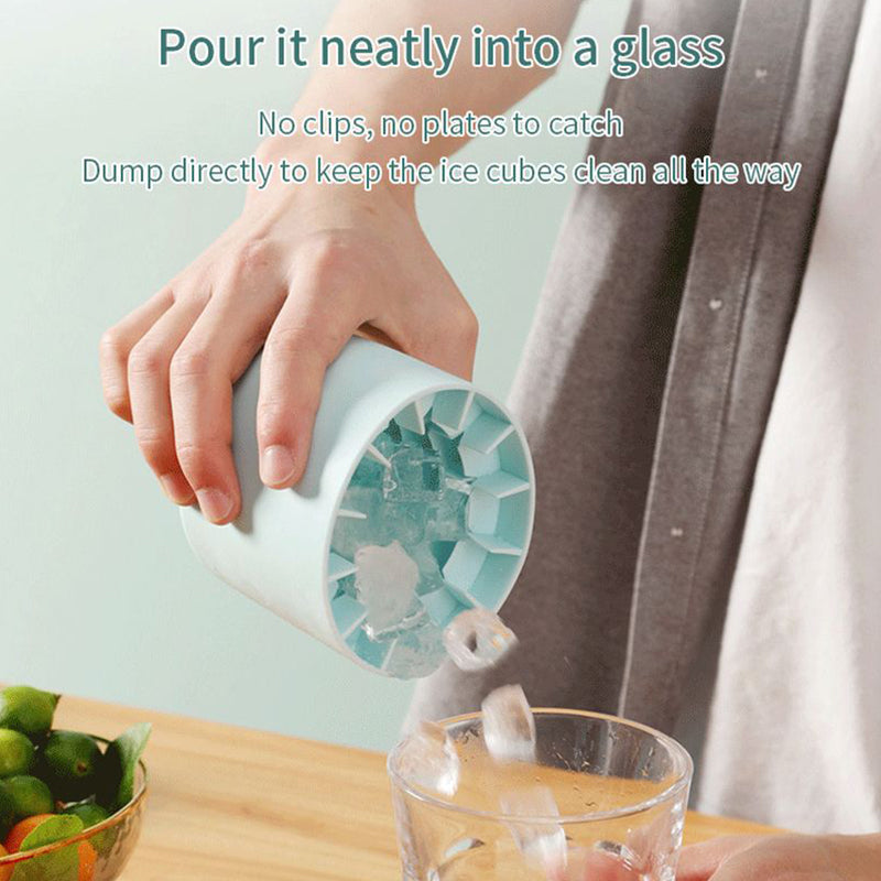 BowLift | Cylinder Ice Cube Mold Ice Cup