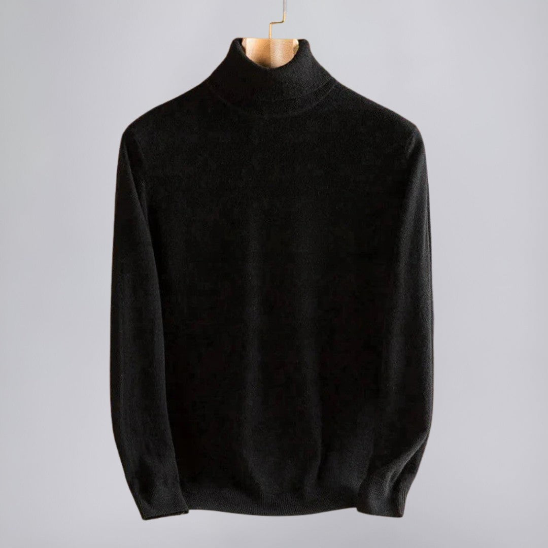 Merino Wool Turtleneck in Luxe Blend