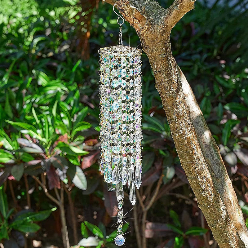 BowLift | Aurora Crystal Glass Wind Chime