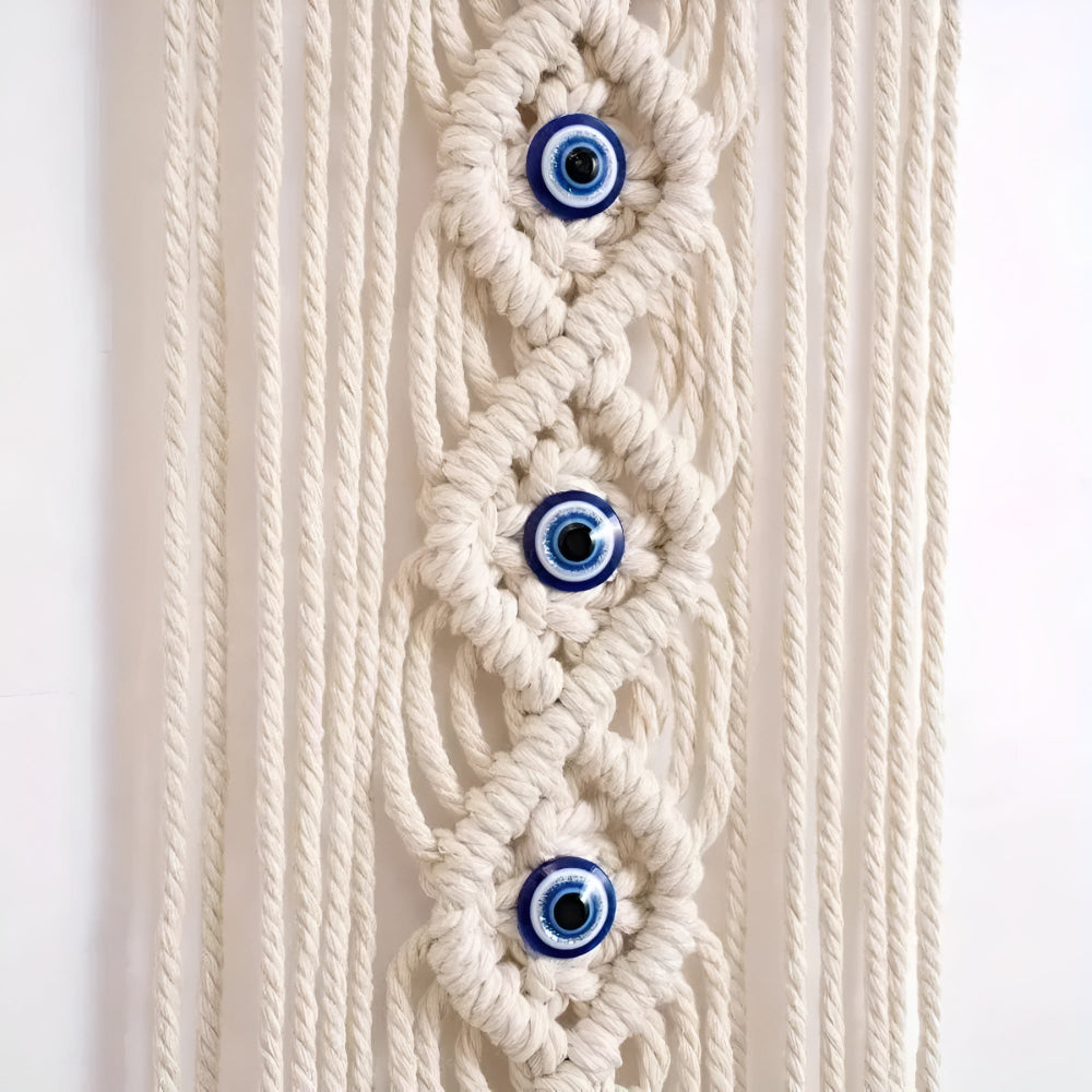 BowLift | Eye-Beads Bohemian Macrame Wall Decor