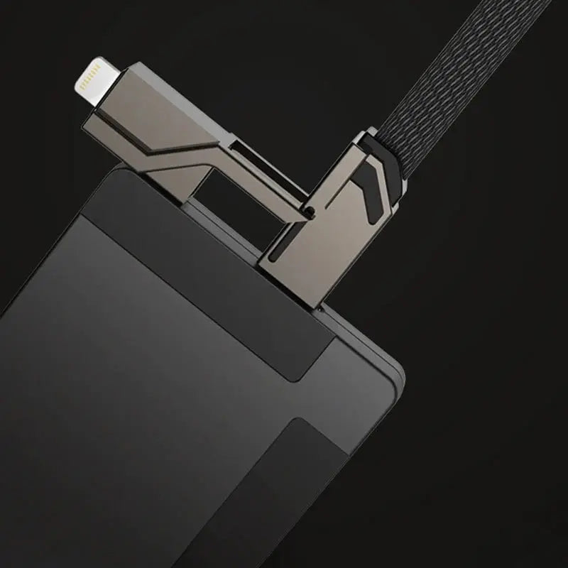 BowLift | 4-in-1 Multi-device Charging Cable — Fast Charging with Anti-tangle Design