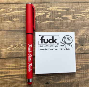 BowLift | Funny Cheeky Duck Sticky Notes