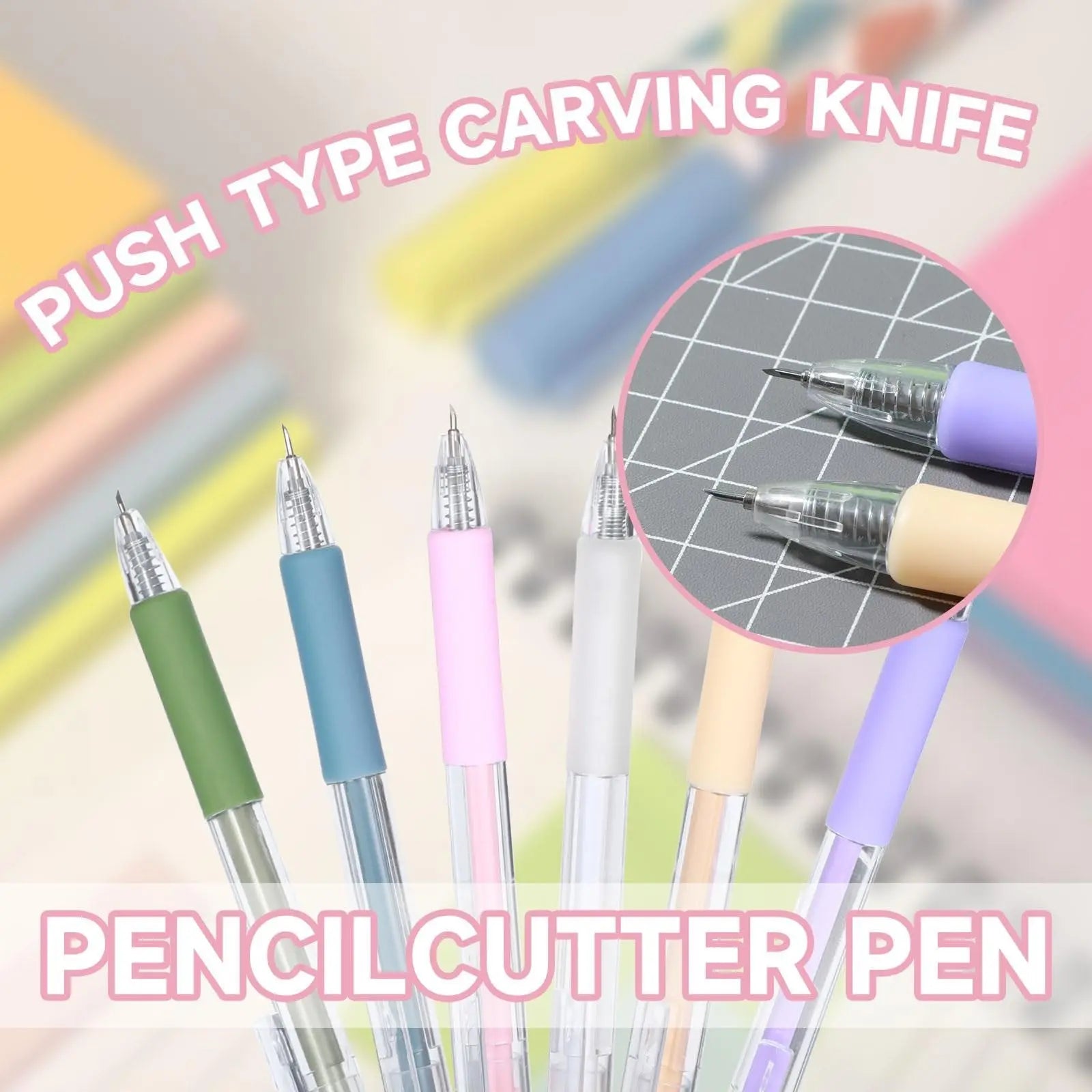 BowLift | 5-piece set craft cutting pens – precision cutter for paper art & DIY projects