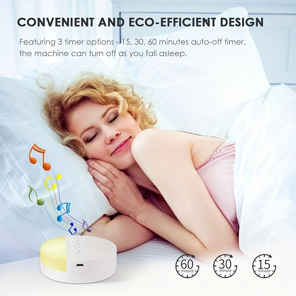 BowLift | DreamWave White Noise Machine – Soothing Sound Therapy with Timer