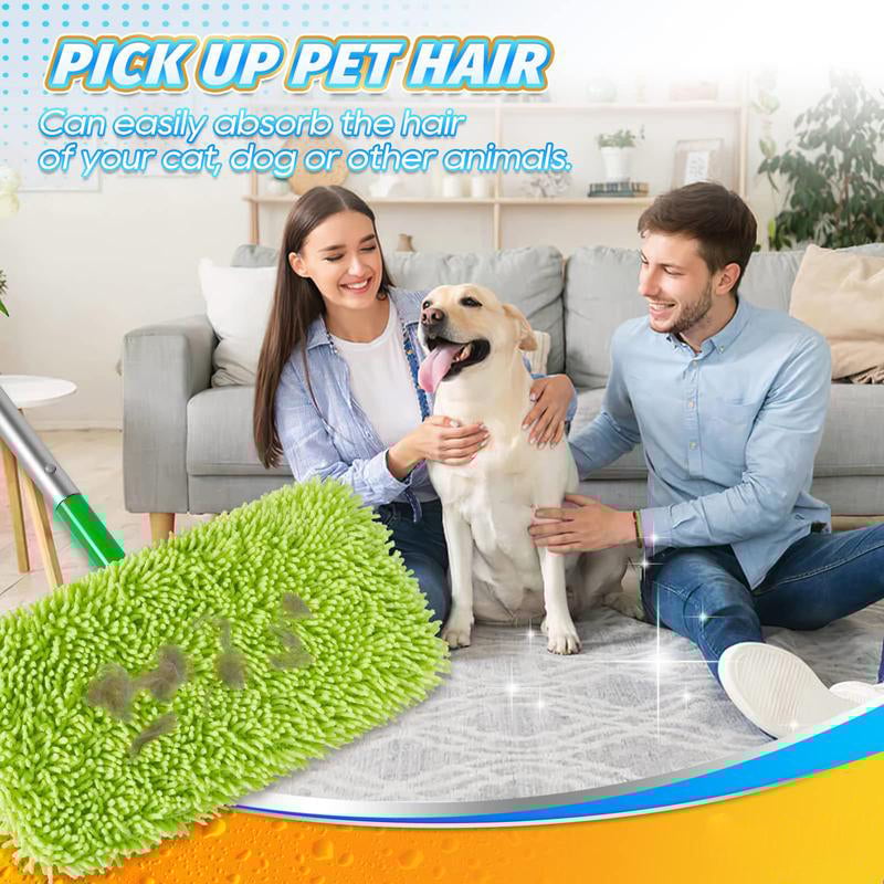 BowLift | Chenille Mop Refill Pads for Home Use โ Replacement Mop Heads for Floor Cleaning