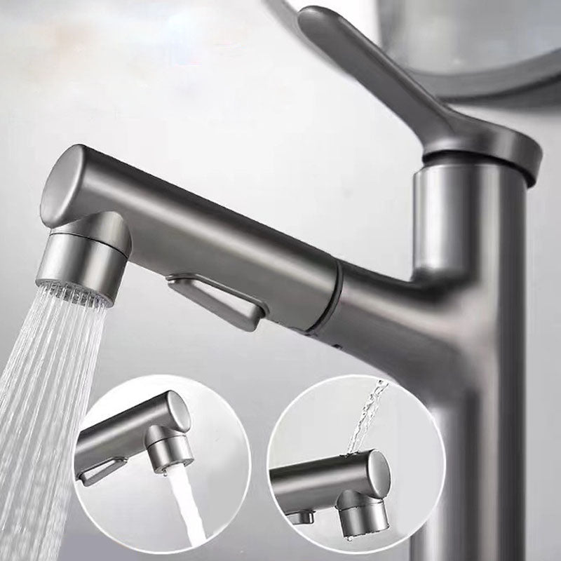 BowLift | Contemporary Style Faucets Widespread Lever Handles Faucets for Bathroom
