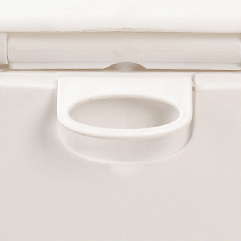 BowLift | Contemporary Plastic Floor-Mounted Toilet Bowl with Seat for the Bathroom
