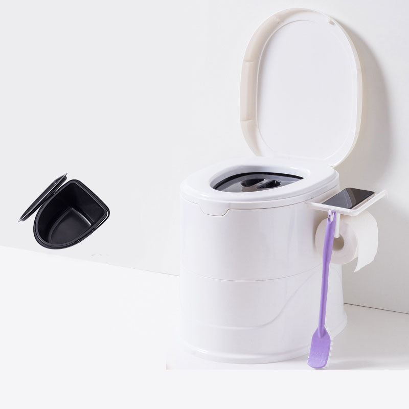 BowLift | Floor-mounted Plastic Toilet One-piece Toilet Modern Toilet Bowl
