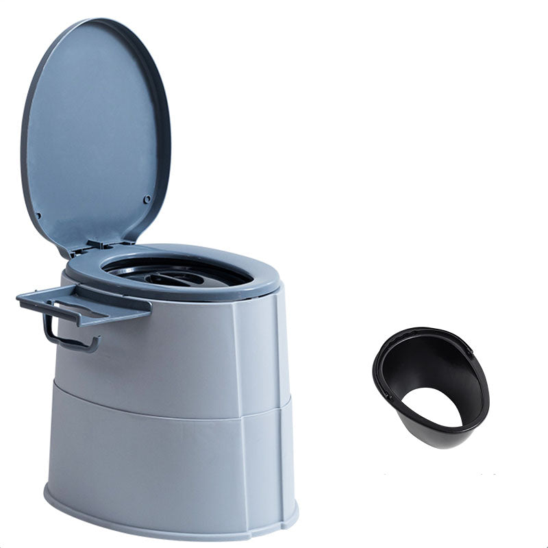 BowLift | Contemporary plastic floor-mounted toilet bowl with toilet seat for the bathroom