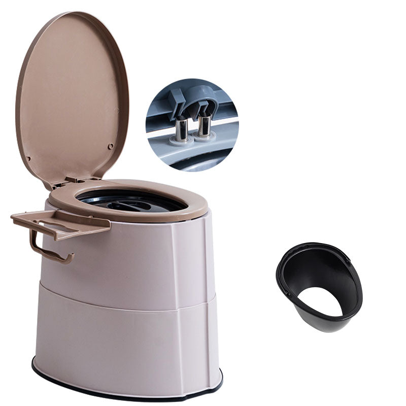 BowLift | Contemporary plastic floor-mounted toilet bowl with toilet seat for the bathroom
