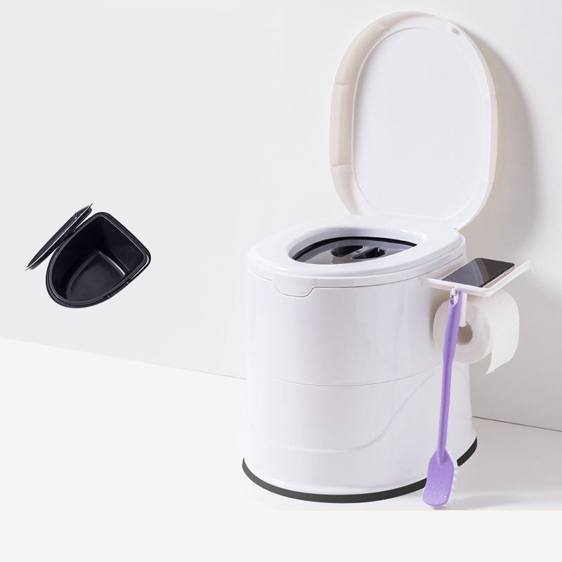 BowLift | Contemporary Floor-Mounted Toilet Plastic WC for the Bathroom