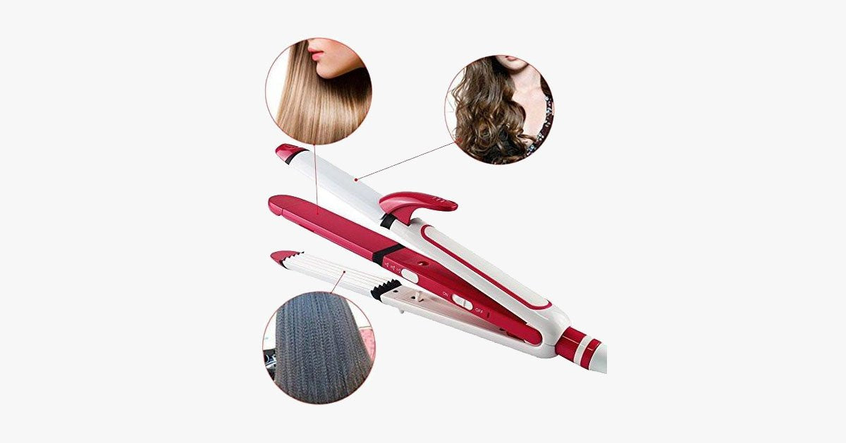 BowLift | 3-in-1 Ceramic Iron – Style your hair as you wish