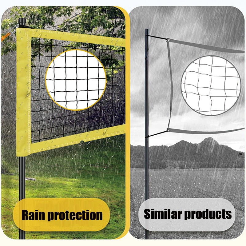 BowLift | Volleyball Equipment,Beach Volleyball Premium Set, Outdoor Portable Volleyball Net with Carrying Bag