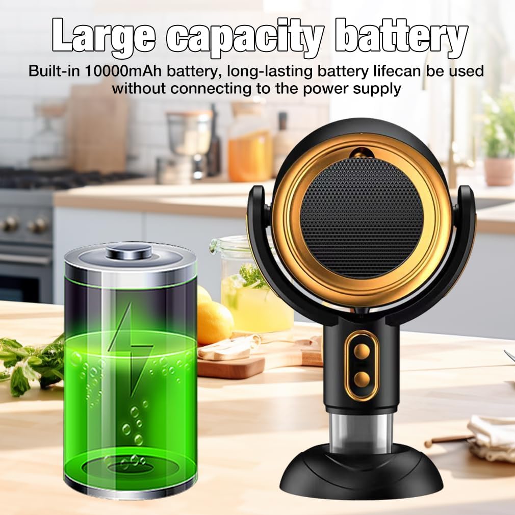 BowLift | AetherVent™ | Portable Range Hood | Powerful Rechargeable Kitchen Exhaust Fan | Ideal for Any Space & Cooking Needs