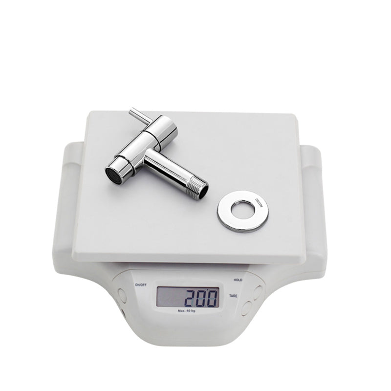 BowLift | Contemporary Wall-Mounted Bathroom Faucet Single Hole Low Arc Solid Brass Circular Faucet