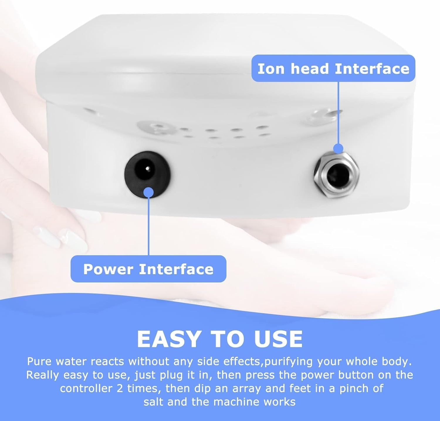 BowLift | Ionic Detox Foot Spa | Professional-Grade, Energy Boosting & Deep Cleanse for Home Use